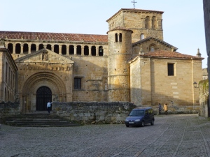 Romanesque Pilgrimage Church in Santillana de Mar, Northern Spain 2012